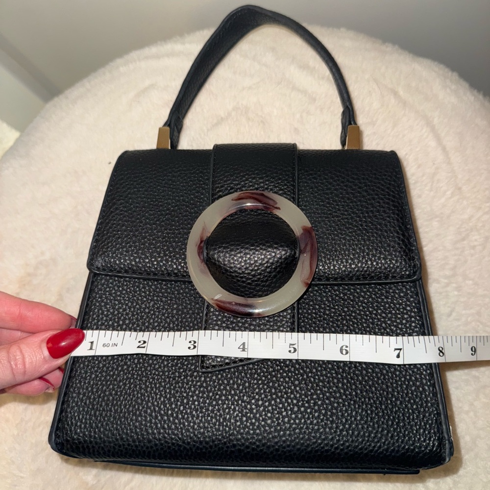 Like Dreams Black Leather Bag - Picture 2 of 8